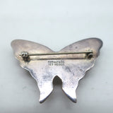 Tiffany & Co. Butterfly Brooch Pin Sterling Silver