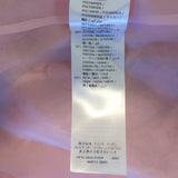 Alexander McQueen Tiered Ruffled Lace Sleeveless Gown Pink Cotton-Blend Size 44