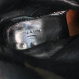 Rag & Bone Moto Boots Black Leather Size 8 Flat Ankle Boots