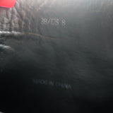 Rag & Bone Moto Boots Black Leather Size 8 Flat Ankle Boots