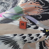 Missoni Double Breasted Jacket Blue/Cream Zig Zag Knit Size Medium