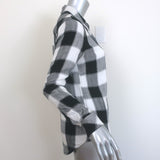 Rails Hunter Plaid Button Down Shirt White/Black Size Extra Small