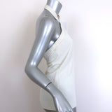 Gucci Tom Ford Horsebit Halter Top Cream Crepe Size Small