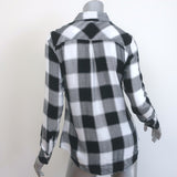 Rails Hunter Plaid Button Down Shirt White/Black Size Extra Small