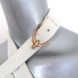 Gucci Tom Ford Horsebit Halter Top Cream Crepe Size Small