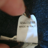 Brunello Cucinelli Cashmere Front-Pocket V-Neck Sweater Charcoal Size Small