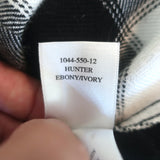 Rails Hunter Plaid Button Down Shirt White/Black Size Extra Small