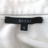 Gucci Tom Ford Horsebit Halter Top Cream Crepe Size Small