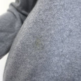 Valentino Logo Intarsia Crewneck Sweater Gray Wool-Cashmere Size Large