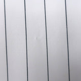 FRAME Pajama Shirt White & Navy Pinstripe Silk Size Medium Short Sleeve Top