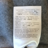 Valentino Logo Intarsia Crewneck Sweater Gray Wool-Cashmere Size Large