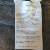 Valentino Logo Intarsia Crewneck Sweater Gray Wool-Cashmere Size Large