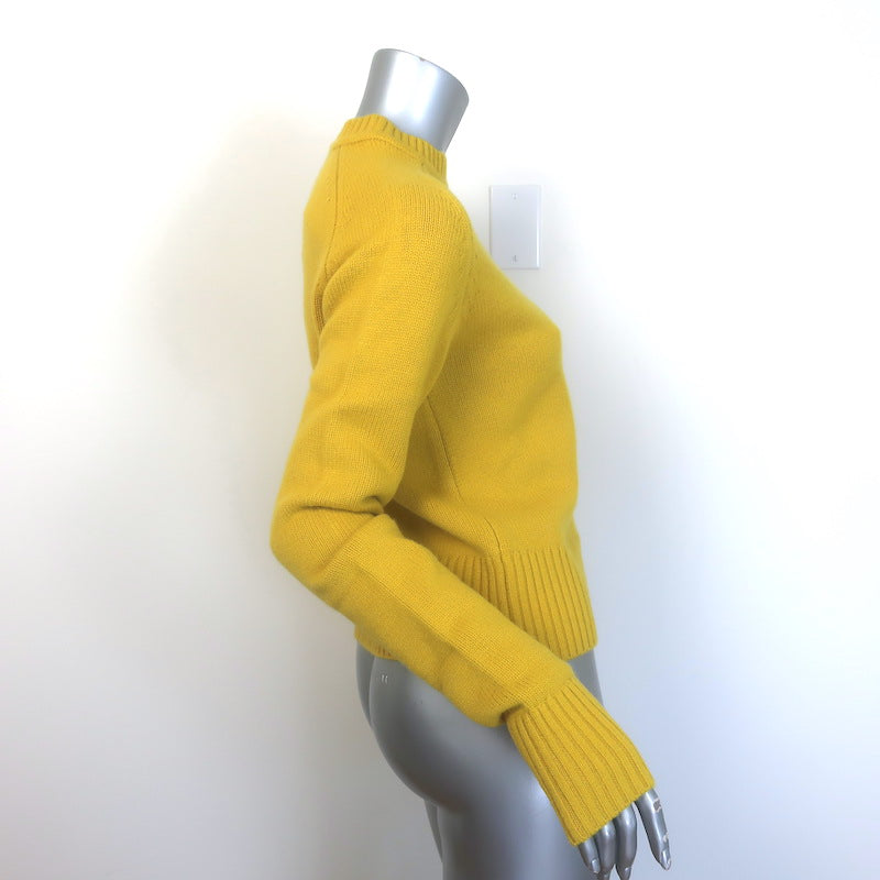 Extreme Cashmere N°80 Glory Crewneck Sweater Mustard One Size