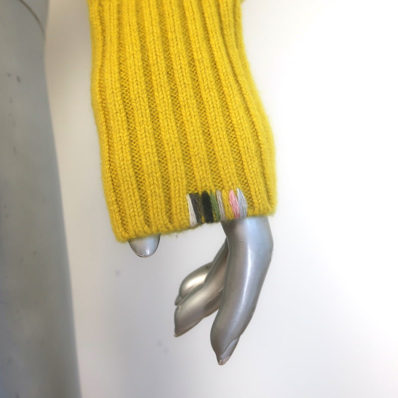 Extreme Cashmere N°80 Glory Crewneck Sweater Mustard One Size