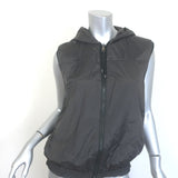 Brunello Cucinelli Cashmere Reversible Monili Beaded Vest Charcoal Size Medium