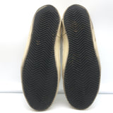 Golden Goose Superstar Sneakers White Leather & Croc-Embossed Patent Size 38