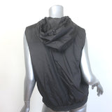 Brunello Cucinelli Cashmere Reversible Monili Beaded Vest Charcoal Size Medium