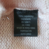 360 Cashmere Kailani Puff Sleeve Sweater Light Pink Cashmere Size Small