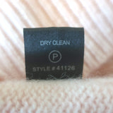 360 Cashmere Kailani Puff Sleeve Sweater Light Pink Cashmere Size Small