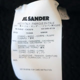 Jil Sander Cashmere Long Cardigan with Fox Fur Cuffs Black Size Medium