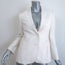 Gucci Blazer Cream Cotton-Blend Size 42 Two-Button Jacket