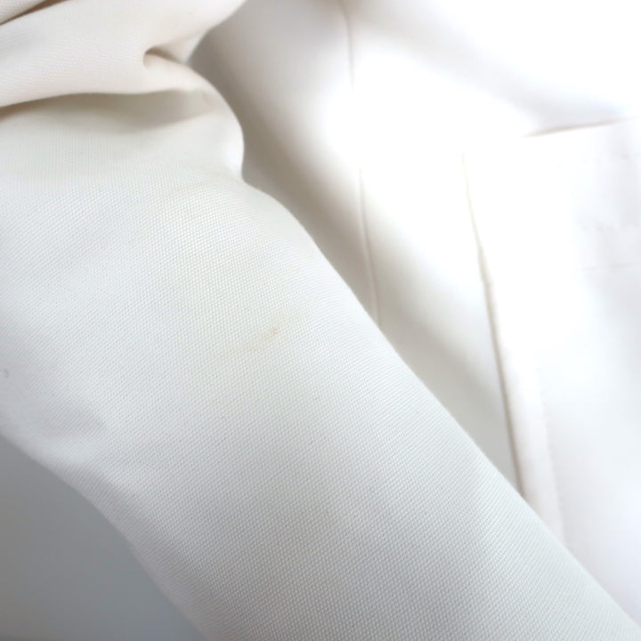Gucci Blazer Cream Cotton-Blend Size 42 Two-Button Jacket