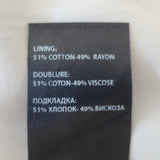 Ann Demeulemeester Military Jacket Olive Linen Size 38