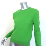Celine Crewneck Sweater Green Lightweight Wool Size Medium