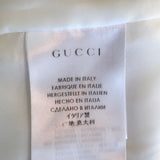 Gucci Blazer Cream Cotton-Blend Size 42 Two-Button Jacket