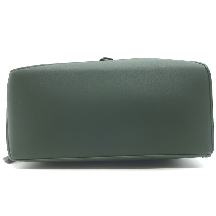 Loewe Small Puzzle Edge Bag Forest Green Leather Crossbody