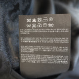 Saint Laurent Leopard Jacquard Blazer Black Wool-Blend Size 40 One-Button Jacket