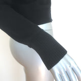 Free People Nocturnal Solid Cardigan Black Wool-Cashmere Size Extra Small NEW