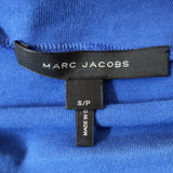 Marc Jacobs Crystal-Embellished Dress Blue/Black Colorblock Cotton Size Small