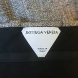 Bottega Veneta Pleated Tweed Mini Skirt Brown Silk-Blend Size 42