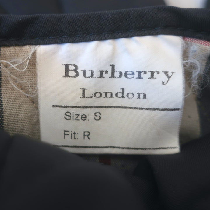 Burberry London Quilted Snap-Front Jacket Black Size Small