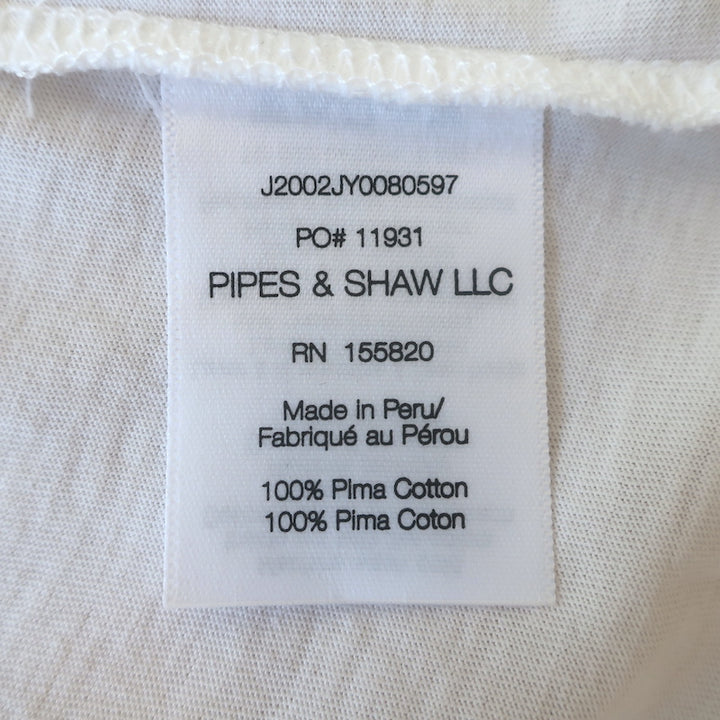 Veronica Beard Waldorf Ruched-Sleeve Tee White Cotton Jersey Size Small NEW