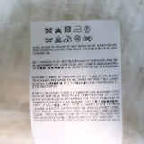 Saint Laurent Button-Back Angora Sweater Cream Size Medium
