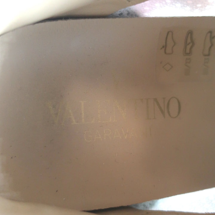 Valentino Soul Rockstud Sneakers Pink Camo &amp; Gray Suede Size 35