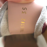 Valentino Soul Rockstud Sneakers Pink Camo & Gray Suede Size 35