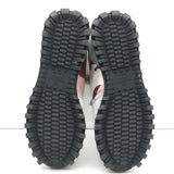 Valentino Soul Rockstud Sneakers Pink Camo & Gray Suede Size 35