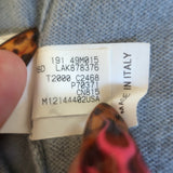 Brunello Cucinelli Cashmere V-Neck Sweater Dusty Blue Size Medium