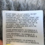 Moncler Girocollo Tricot Argyle Crewneck Sweater Gray Mohair-Blend Size Small