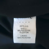 Self-Portrait Lace-Up Mini Dress Black Guipure Lace Size US 6 Bell Sleeve