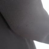 Lafayette 148 Beaded-Placket Tunic Black Silk Crepe Size Medium Long Sleeve Top