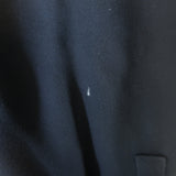 Lafayette 148 Beaded-Placket Tunic Black Silk Crepe Size Medium Long Sleeve Top