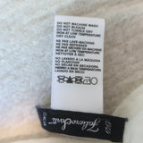 James Perse x Faliero Sarti Fringed Gauze Shawl Scarf Cream Wool-Silk