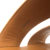 Vince Jet Cork Wedge Platform Sandals Tan Suede Size 8