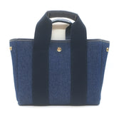 Rue De Verneuil Traversee Small Denim Crossbody Tote Indigo