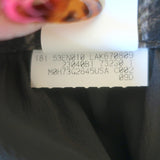 Brunello Cucinelli Checked Silk Chiffon Maxi Skirt Charcoal/Beige Size US 6