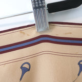 Vintage Gucci Horsebit Scarf Beige Silk Twill
